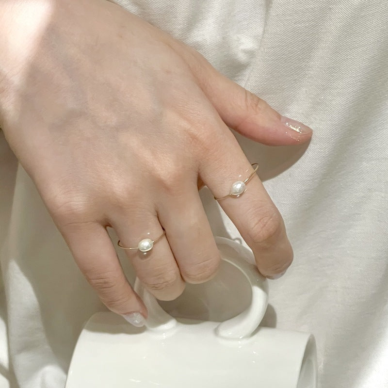 American 14k gold solid stackable washable ring