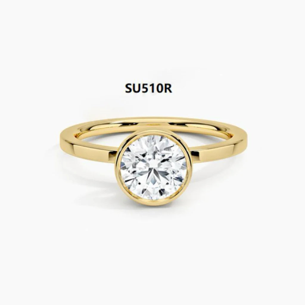 925 sterling silver with moissanite 1 carat wedding ring explosive ring