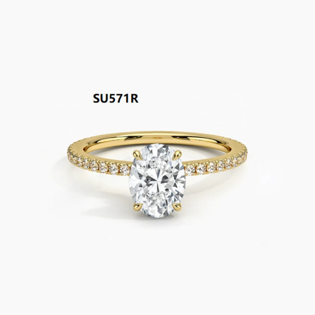 Heart shape 925 sterling silver with moissanite 1 carat wedding ring