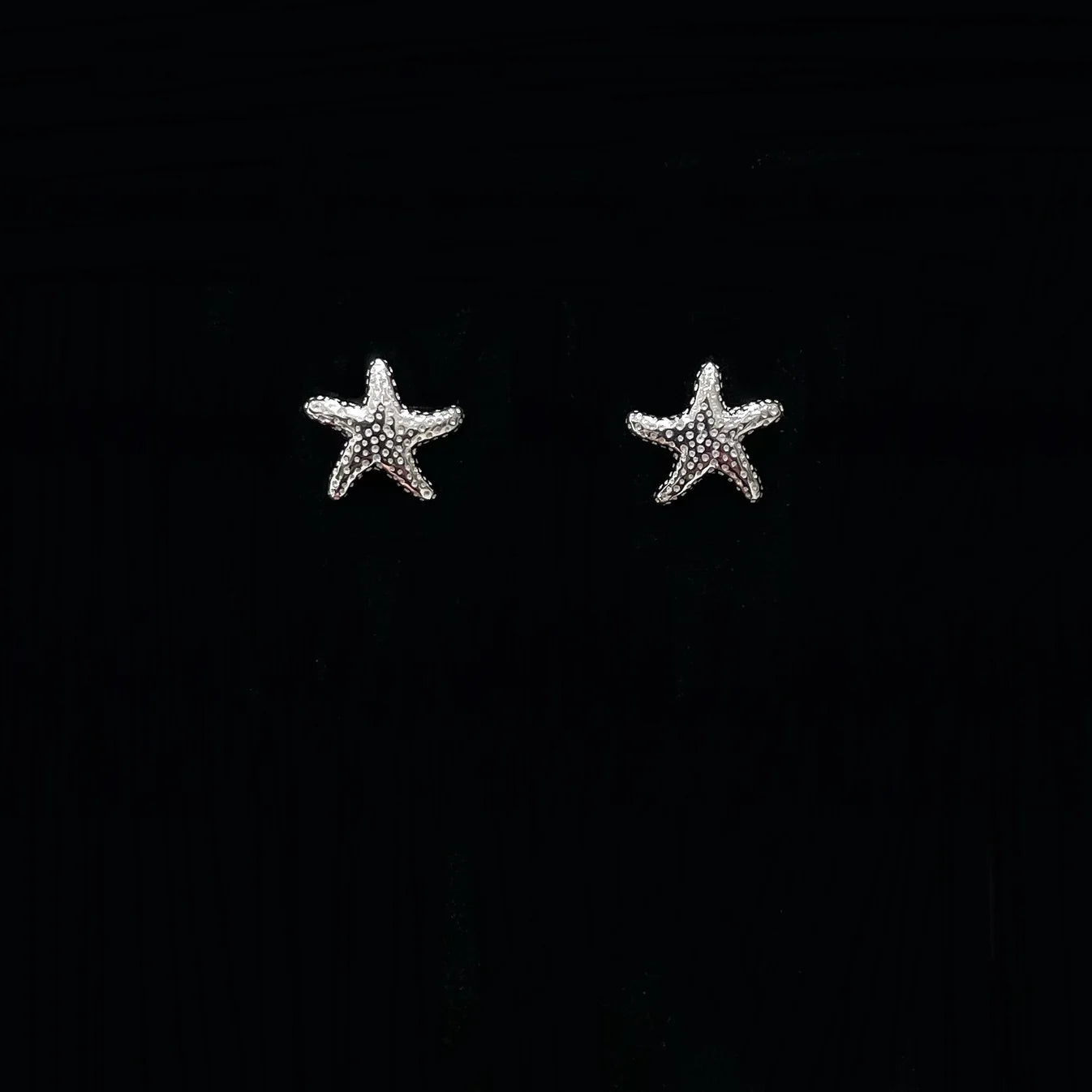 925 Silver Starfish Stud Earrings