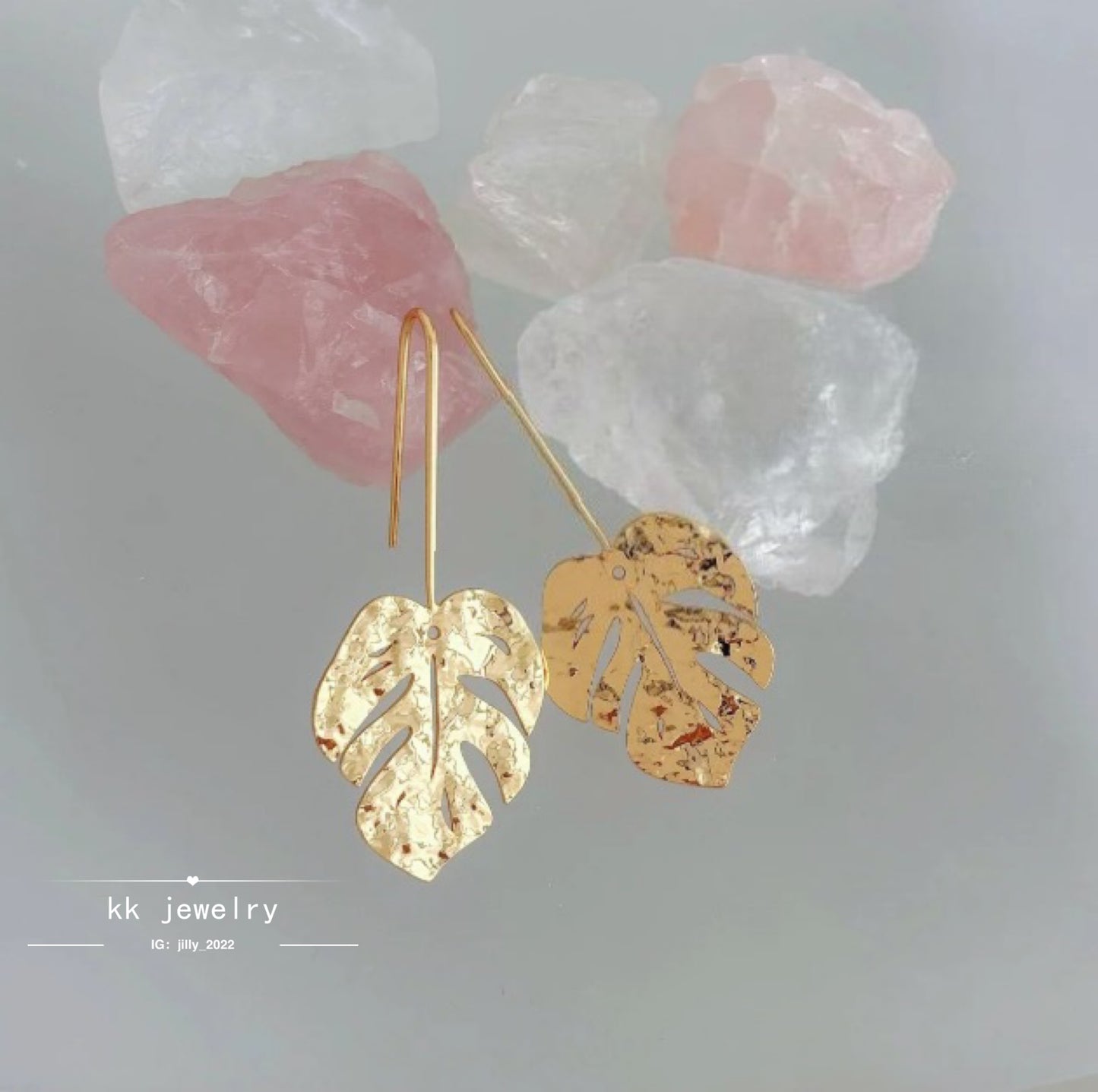Leaf earrings