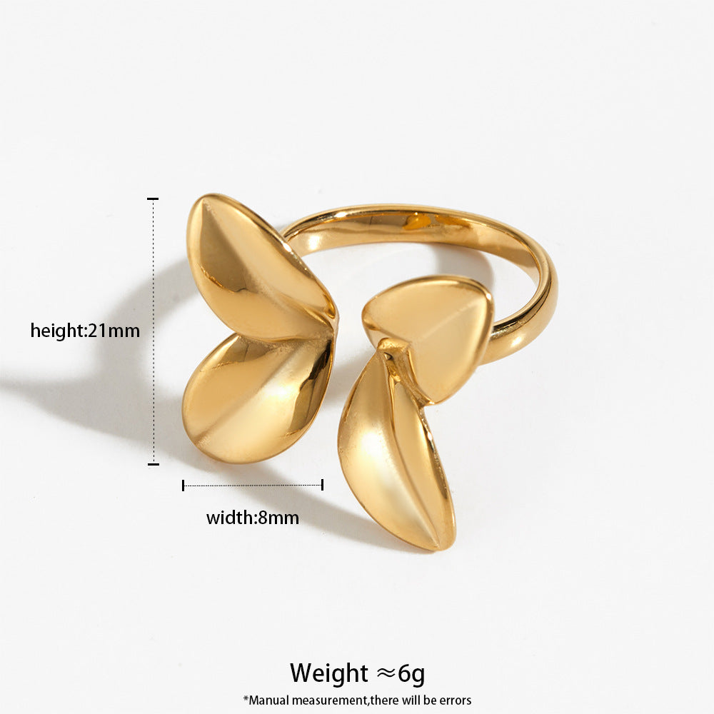 Stainless steel ring set