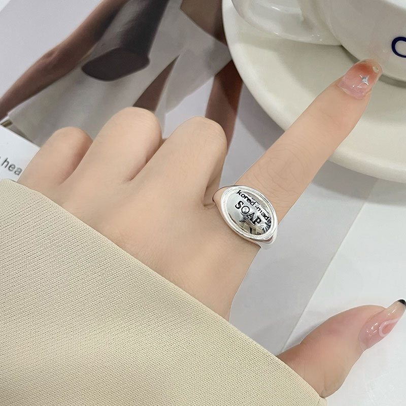 925 Silver Soap Ring