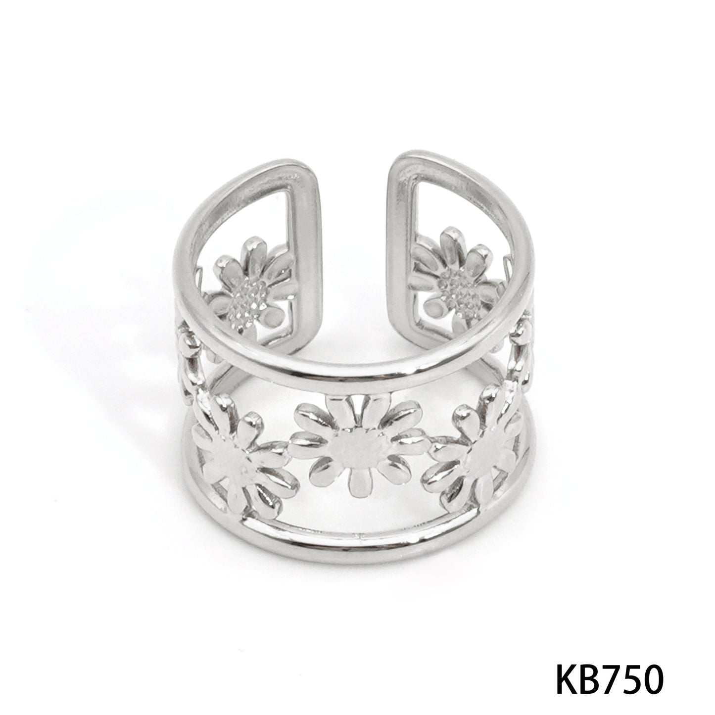 Stainless steel ring set